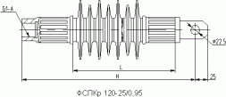 Изолятор ФСПКр 120 / 25
