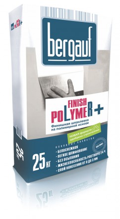 Шпатлевка Bergauf Finish Polymer, 25 кг