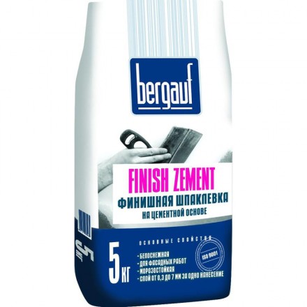 Шпатлевка Bergauf Finish Polymer, 5 кг